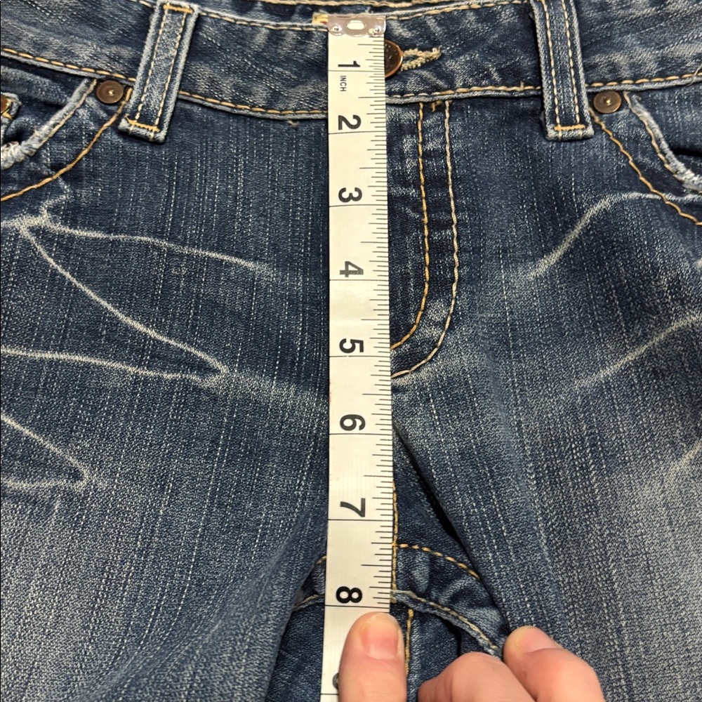 BKE Flare Wide Leg Blue Jeans - Picture 8 of 10